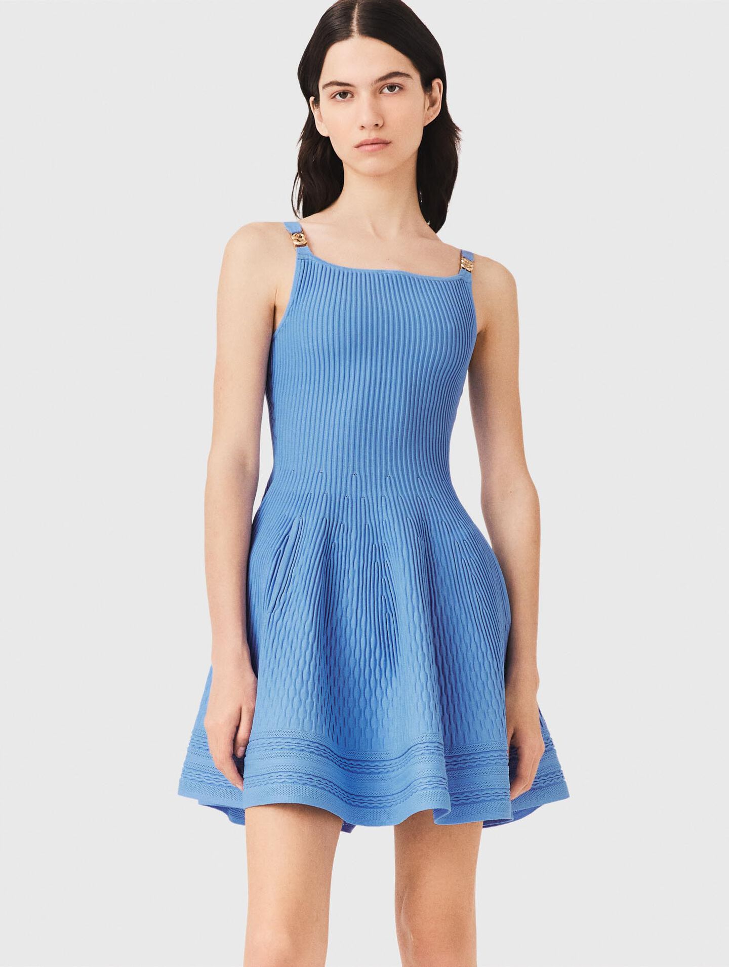 Short knit dress